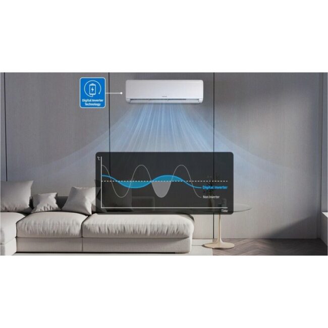 Samsung AR12ART A++ 12000 BTU Wall Mounted Air Conditioner with Heat Pump - Image 6