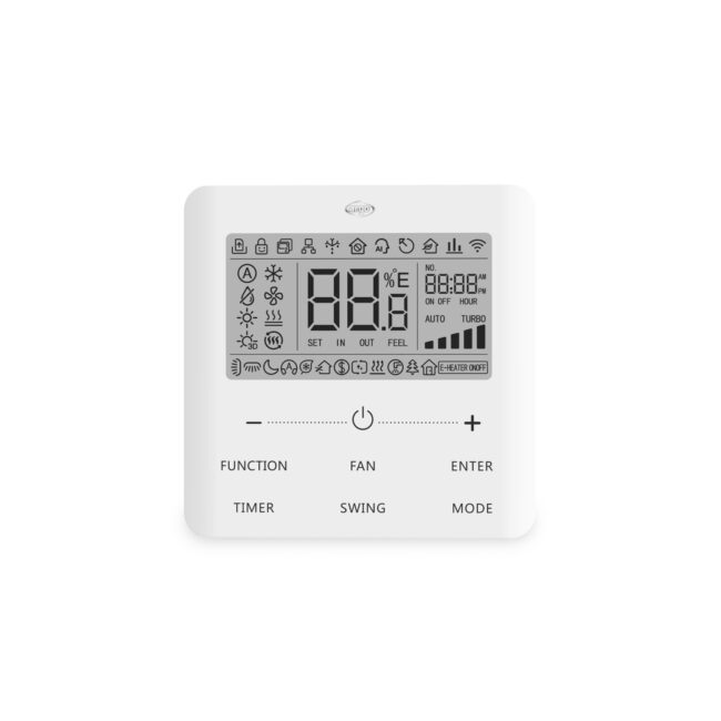 Argo 18000 BTU Smart Ceiling Cassette Air Conditioner with Heat Pump - Wired Controller and WiFi - Image 5