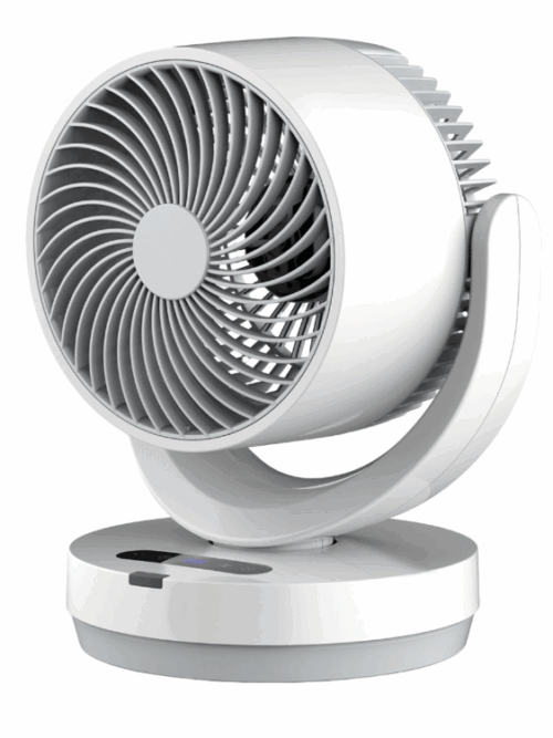 electriQ 6-Inch Oscillating Desk DC Fan - Whisper Quiet & Low-Energy